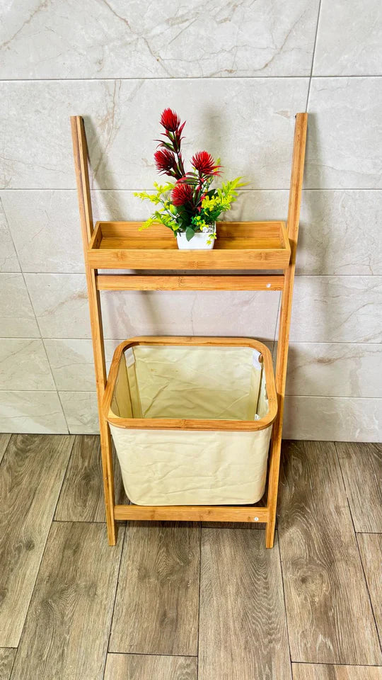 Panier à linge en bambou
