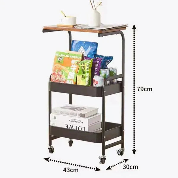 Chariot de Rangement Multifonctionnel – L’Accessoire Idéal pour une Organisation Parfaite.