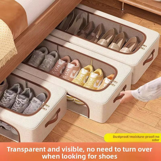 🧺 Boîte de rangement pliable – Pour chaussures et vêtements