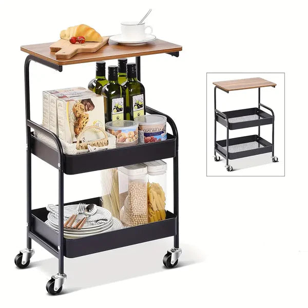 Chariot de Rangement Multifonctionnel – L’Accessoire Idéal pour une Organisation Parfaite.