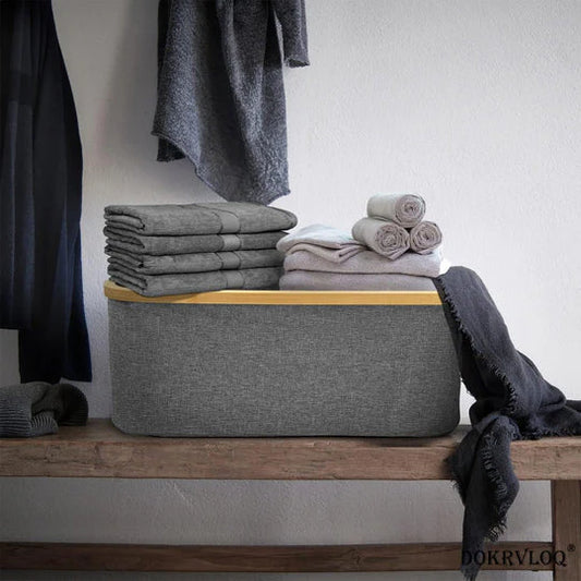 SET 3 pièces de rangement à Cadre en Bambou.