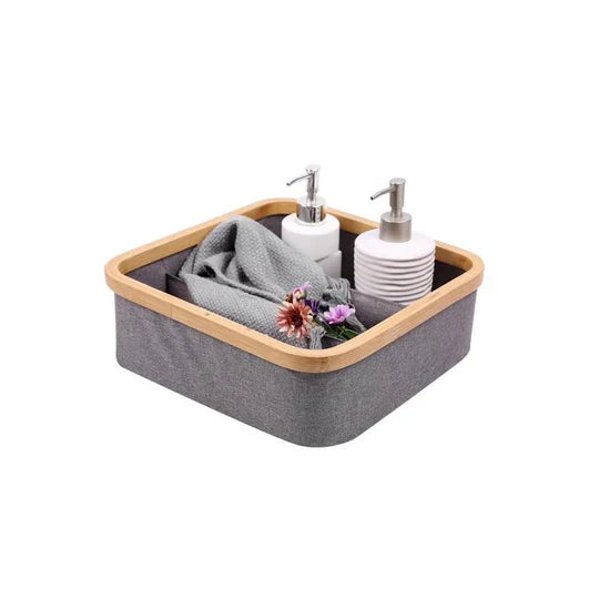 SET 3 pièces de rangement à Cadre en Bambou.