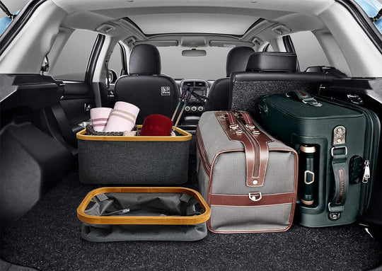 SET 3 pièces de rangement à Cadre en Bambou.